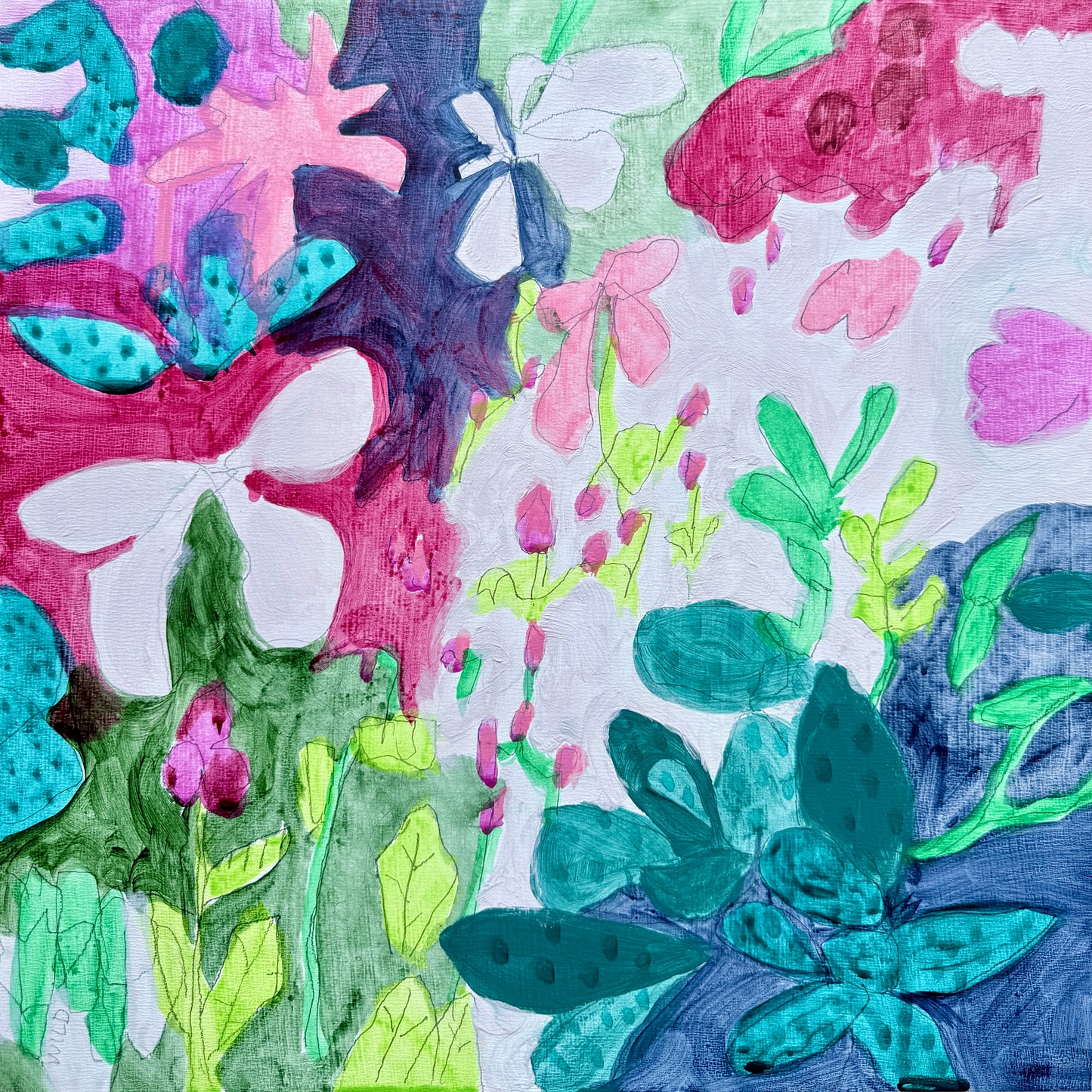 Dutch Garden Quadriptych