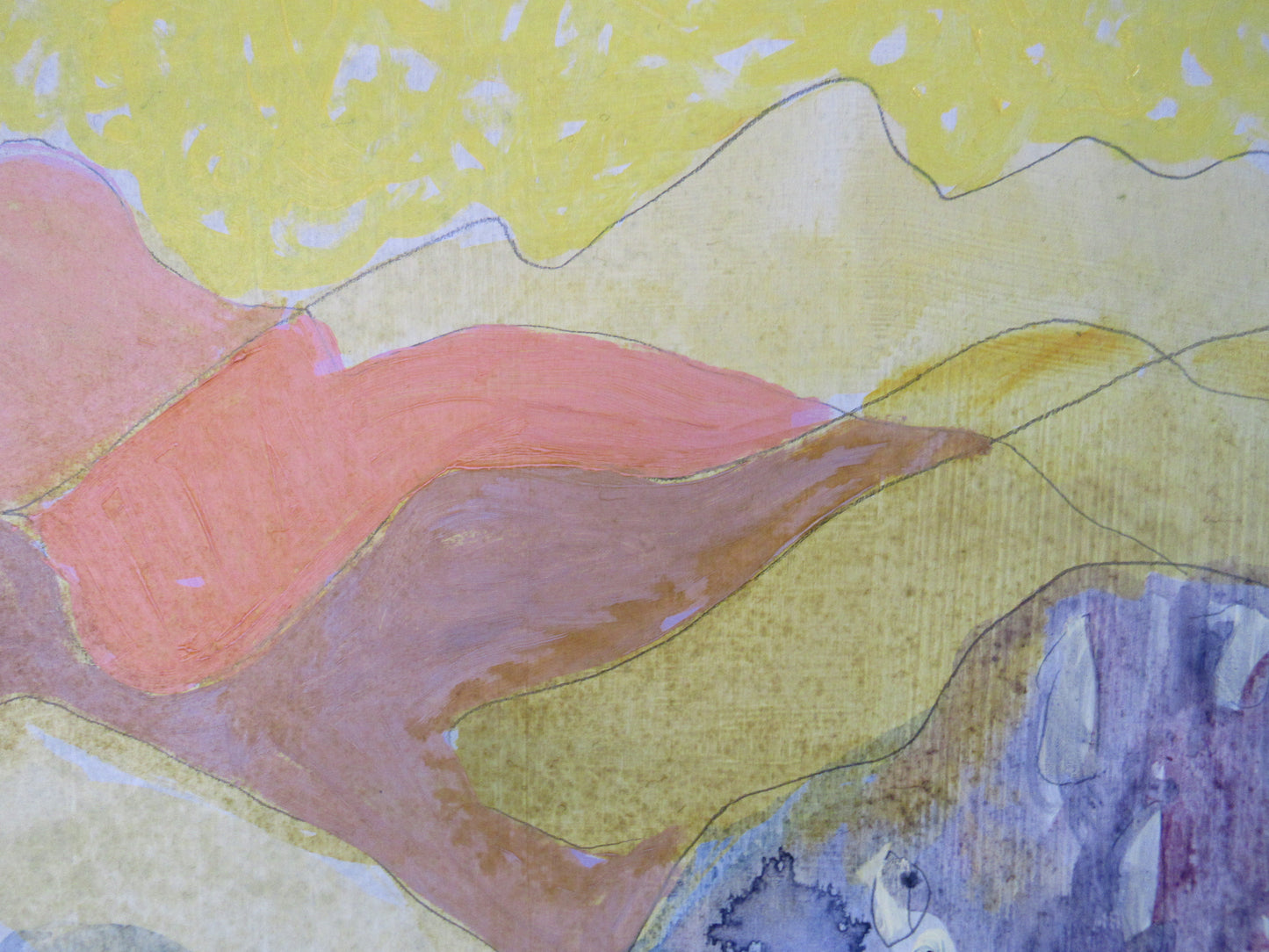 Sunset on Mountains II