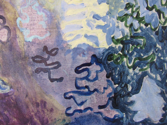 Sunset on Mountains I