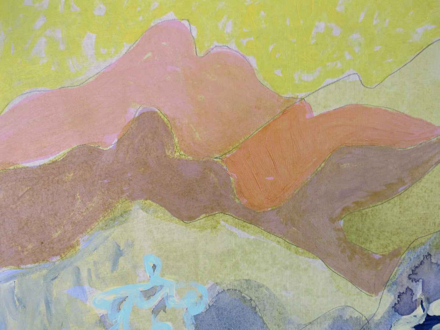 Sunset on Mountains II